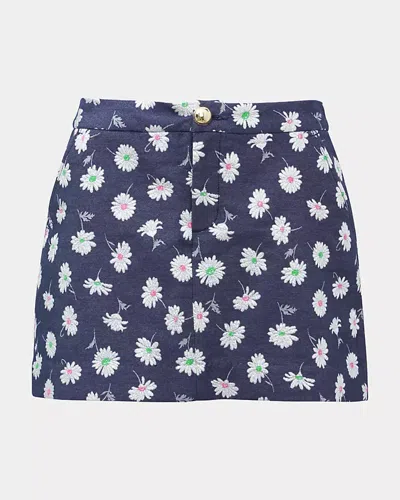 Lilly Pulitzer Colette Mini Skort In Blue