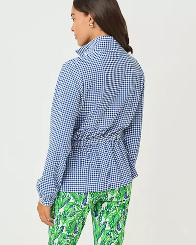 Lilly Pulitzer Romilly Performance Jacket In Blue