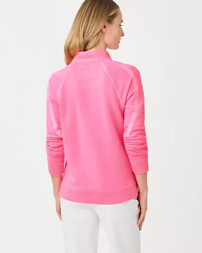 Lilly Pulitzer Ashlee Half-zip Pullover In Pink