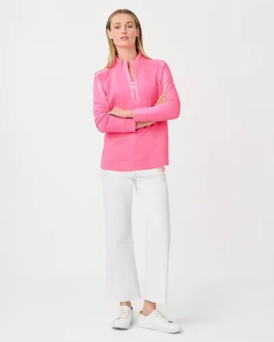Lilly Pulitzer Ashlee Half-zip Pullover In Pink