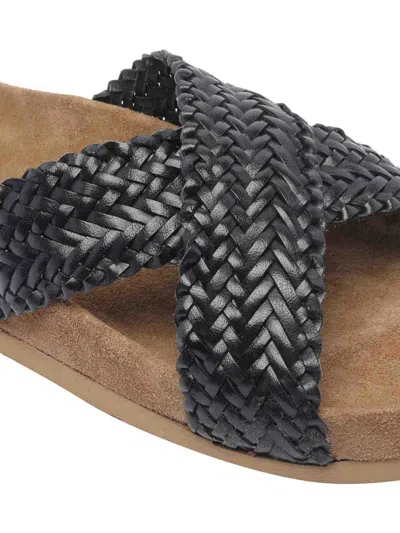 Dragon Diffusion Sandals In Black