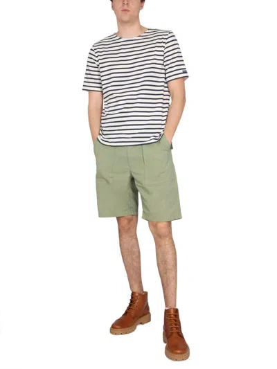 Engineered Garments Bermuda Fatigue In Green