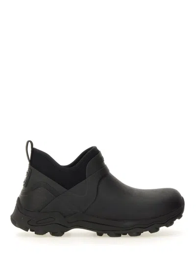 Givenchy Black Bogs Rubber Chelsea Boots In Black