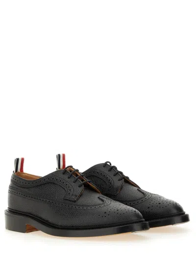 Thom Browne Brogue Classic Longwing In Black