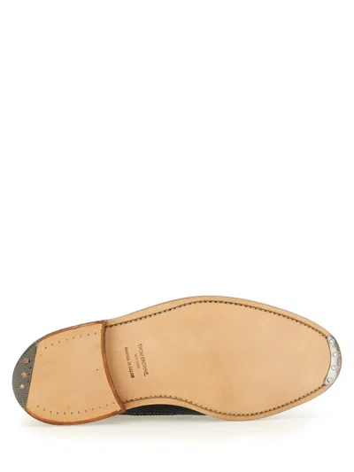 Thom Browne Brogue Classic Longwing In Black