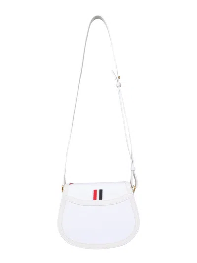 Thom Browne Canvas Saddle Shoulder Bag