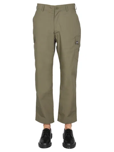 Arkair Brown Cargo Pants With Functional Design In Burgundy