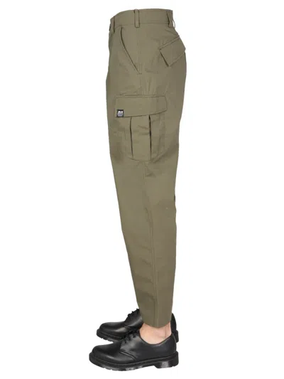 Arkair Brown Cargo Pants With Functional Design In Burgundy
