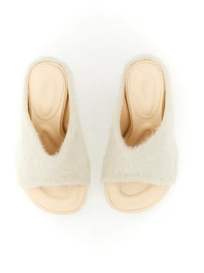 Jacquemus Cloud Mules In Neutral