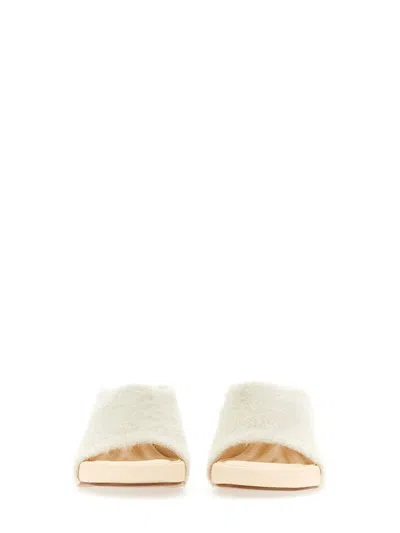 Jacquemus Cloud Mules In Neutral