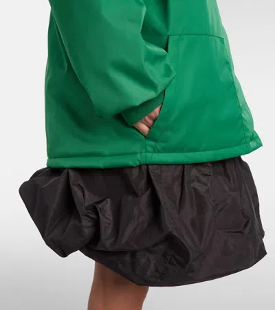 Prada Re-nylon Oversized Blouson Jacket In Green