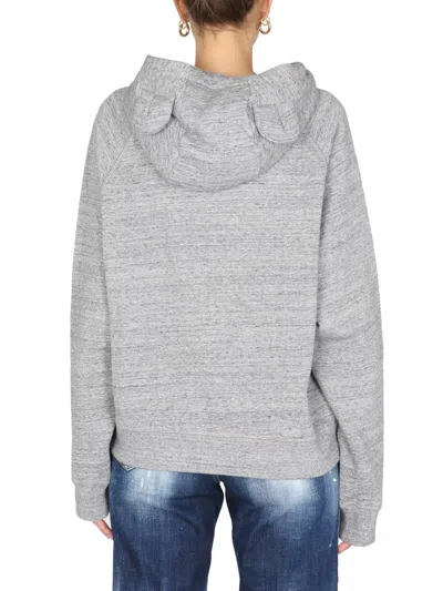 Dsquared2 Dsquared Women Hoodie In Gray