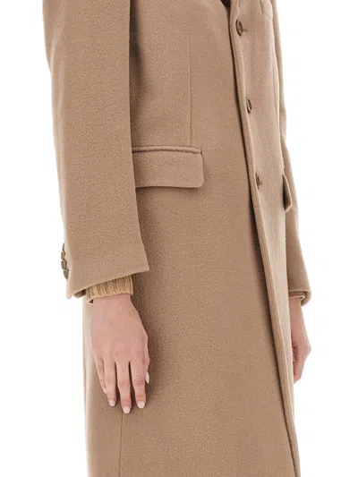 Aspesi Oversize Coat In Brown