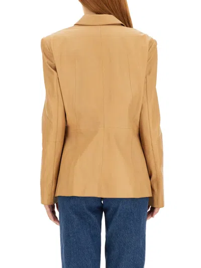 Bully Single-breasted Jacket In Brown