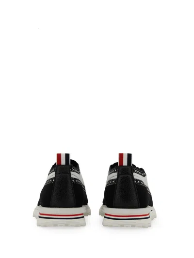 Thom Browne Men Tech Runner Sneaker In Black