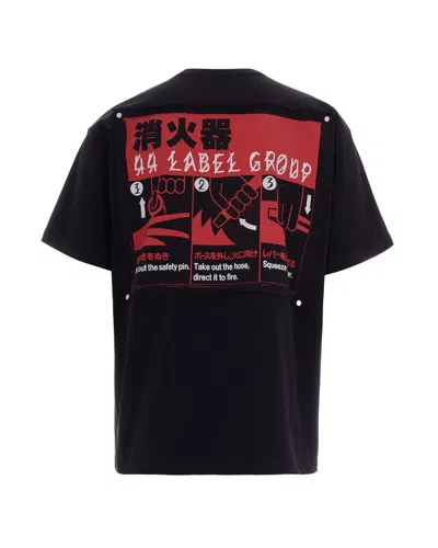44 Label Group T-shirt Maximum Speed In Black