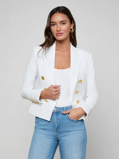L'agence Brooke Blazer In White