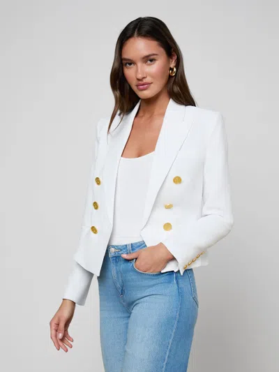 L'agence Brooke Blazer In White