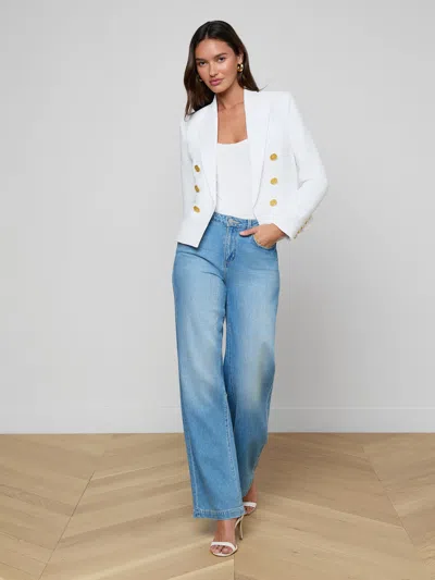 L'agence Brooke Blazer In White
