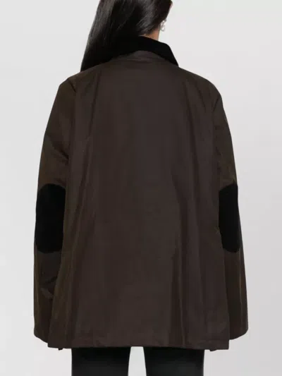 Totême Women Green Cotton Country Jacket, S Luxury Jackets For Women Darveys In Brown