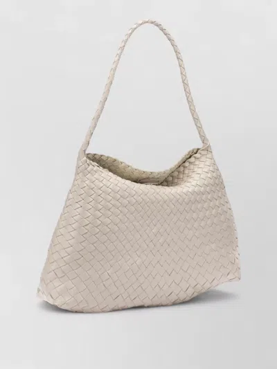 Dragon Diffusion Woven Shoulder Bag Open Top Strap