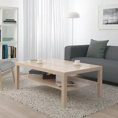 Ikea Lack Coffee Table, White Stained Oak Effect, 46 1/2x30 3/4 ...