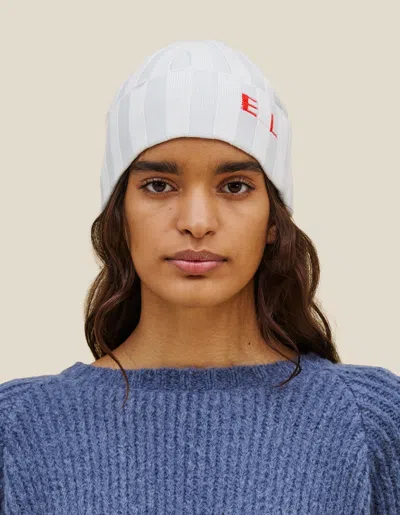 Eckhaus Latta Keyboard Hat In White