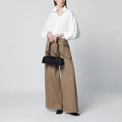 The Latest Cognac Cotton Deva Trousers In Brown