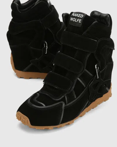 Naked Wolfe Element Black Suede