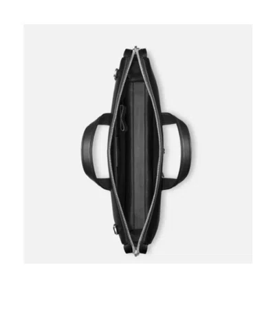Montblanc Logo Briefcase In Black