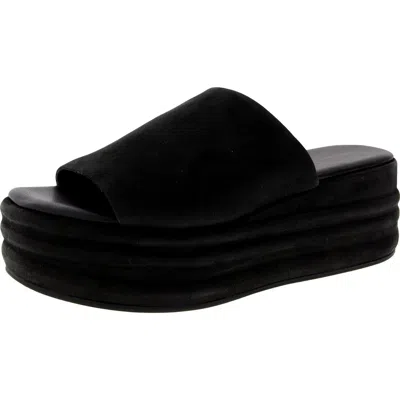 Free People Harbor Platform In Black
