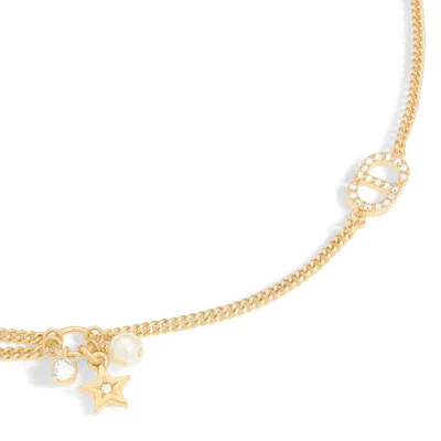Dior Petit Cd Multi Necklace In Gold