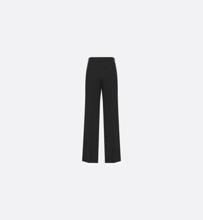 Dior Belt Loop Suit Pants In Black