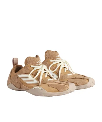 Balenciaga Monday Ultra Corduroy And Canvas Sneakers In Multi