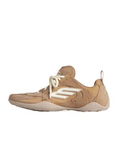 Balenciaga Monday Ultra Corduroy And Canvas Sneakers In Multi