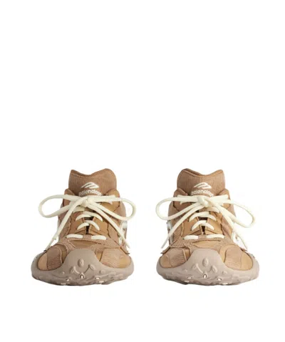 Balenciaga Monday Ultra Corduroy And Canvas Sneakers In Multi
