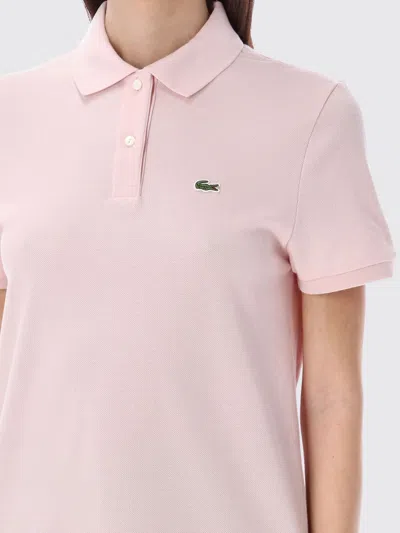 Lacoste T-shirts And Polos Pink In Rosa Chiari E Naturali