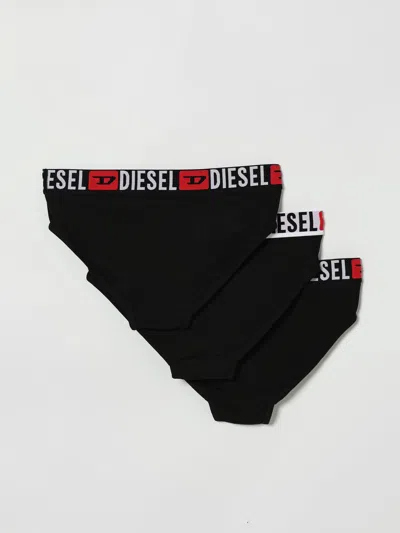 Diesel Confezione Da Tre Slip In Black