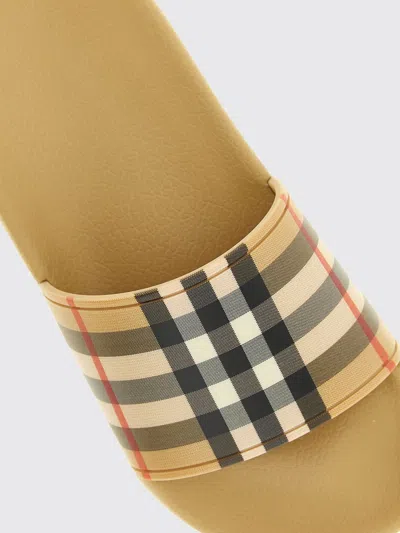 Burberry Check-pattern Sandals In Multi