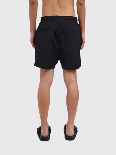 Thom Krom Elasticated Drawstring Shorts In Black