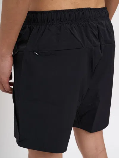 Thom Krom Elasticated Drawstring Shorts In Black