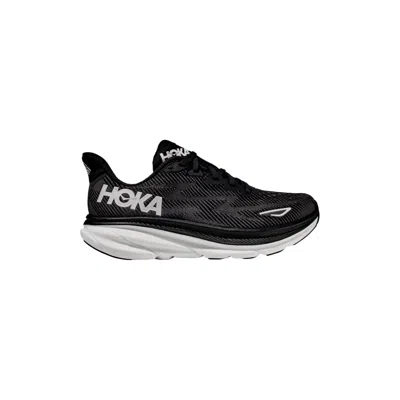 Hoka Clifton 9 Mesh Sneakers In Black