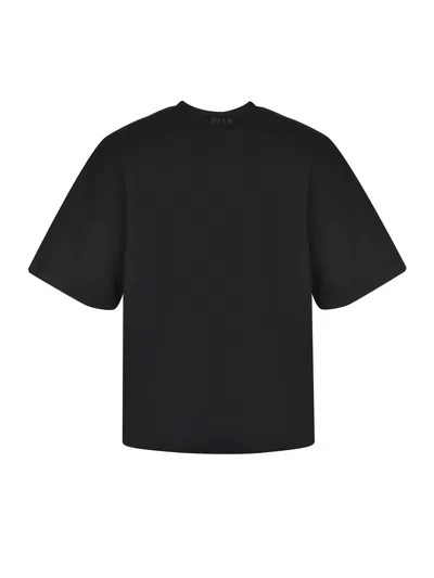 Msgm T-shirt In Black