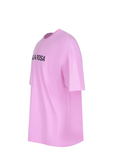 Msgm T-shirt In Purple