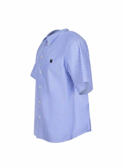 Msgm Shirt In Blue