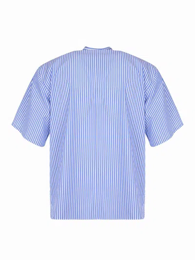Msgm Shirt In Blue