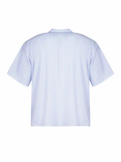 Msgm Shirt In Blue