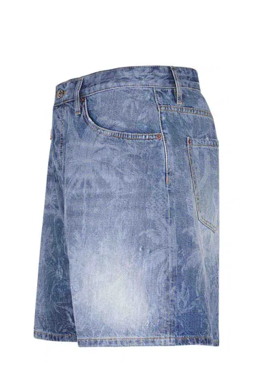 Dsquared2 Bermuda Shorts In Blue