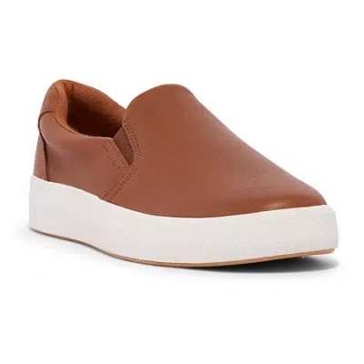 Keds Wide Width Pursuit Slipon Sneaker In Brown