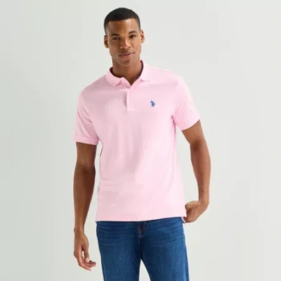 Uspa U.s. Polo Assn. Interlock Pique Mens Classic Fit Short Sleeve Polo ...